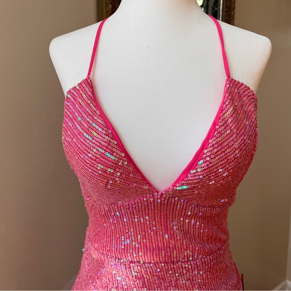 Brand new, pink sequins size 11, Speechless, Absolutely stunning prom dress